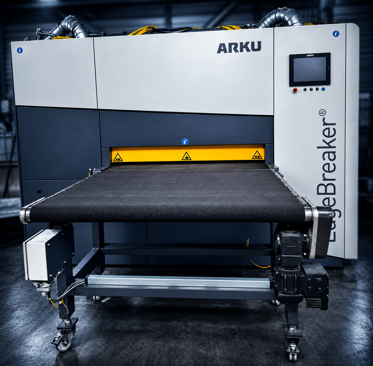 ARKU EDGEBreaker im Maschinenpark von ACROSS Solutions in Metal