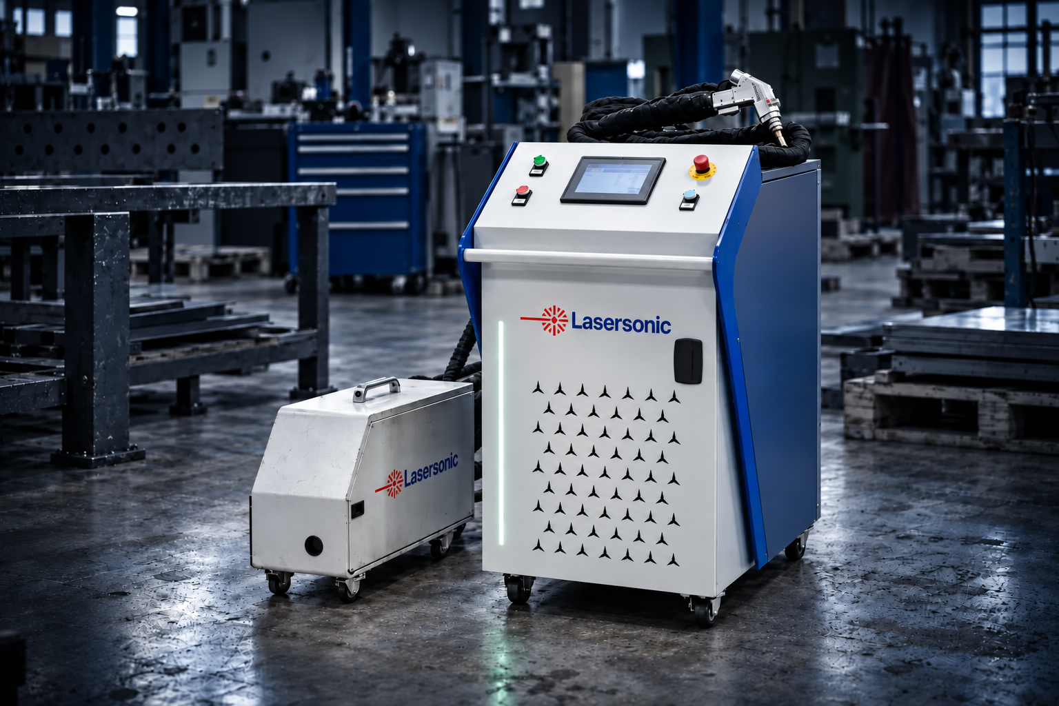 Lasersonic LHW 2000 Hand-Laserschweißgerät bei ACROSS Solutions in Metal