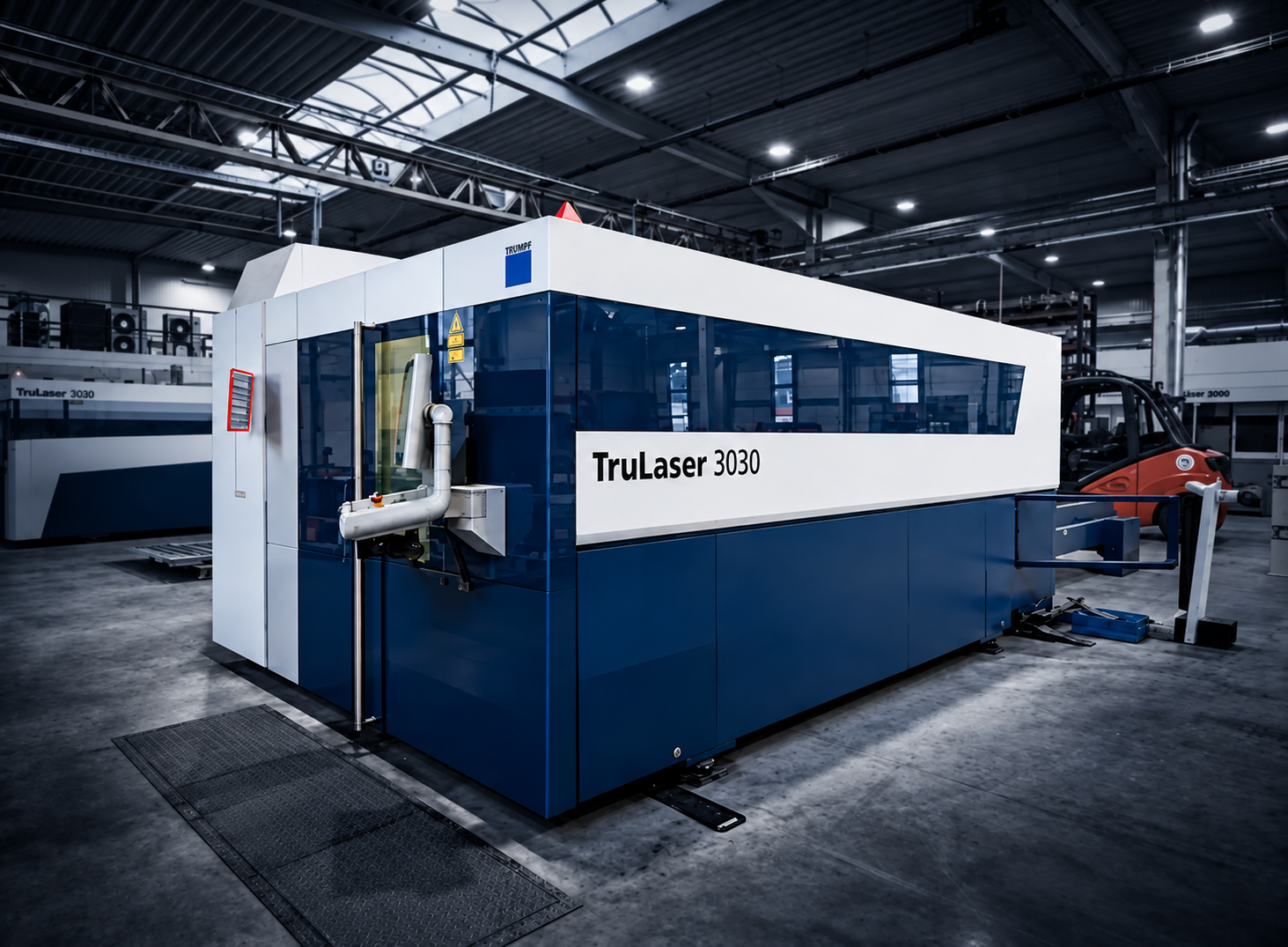 TRUMPF TruLaser 3030 2D-Laseranlage bei ACROSS Solutions in Metal